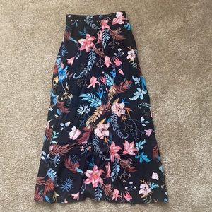 Floral Midi Skirt